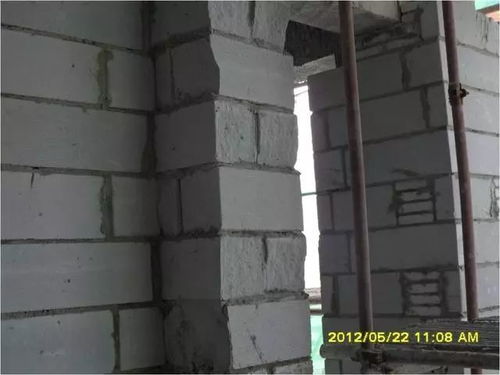 32张照片说明白,蒸压加气混凝土砌块施工常见质量问题